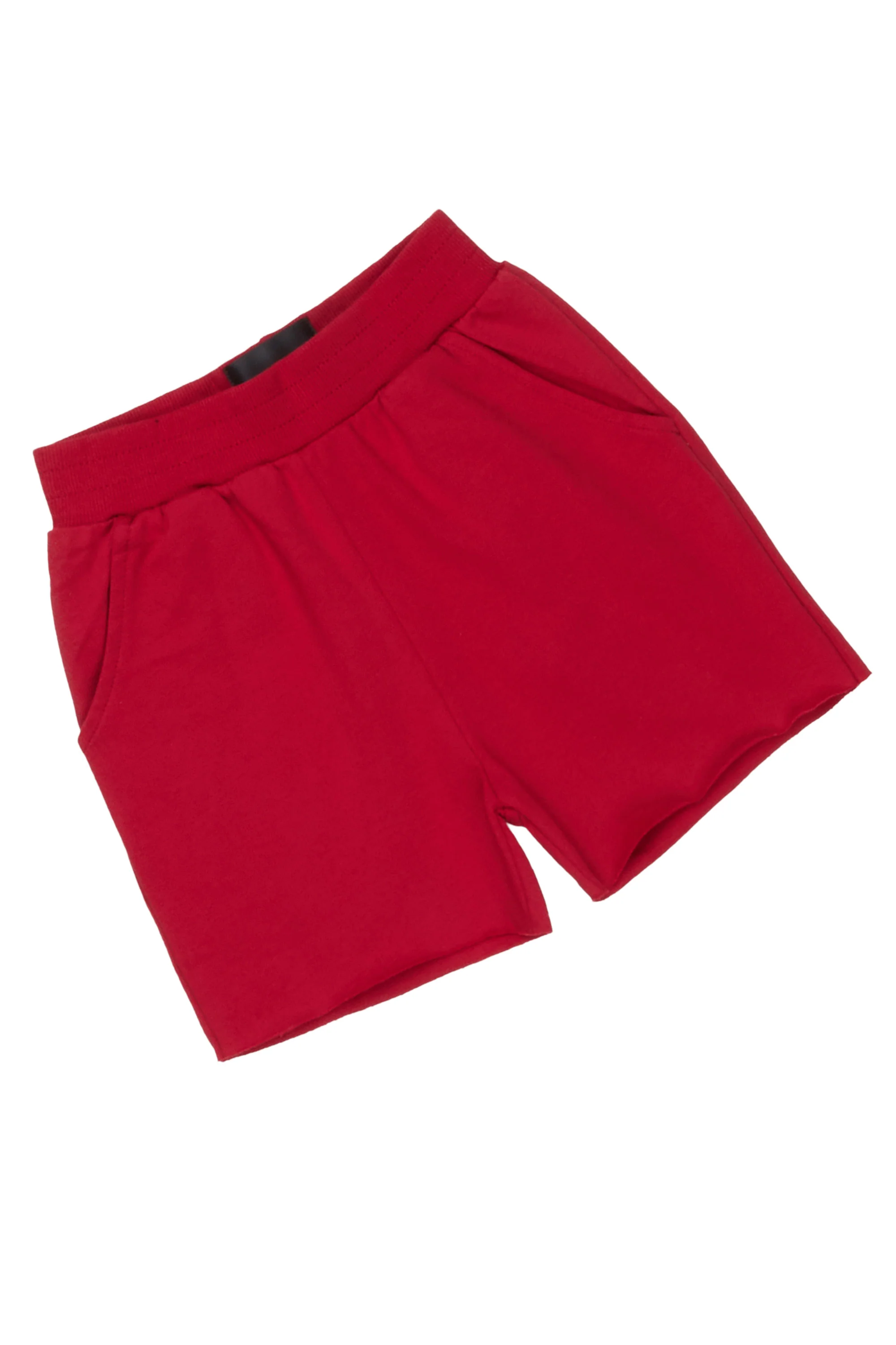 Boys Kunal Black/Red T-Shirt/Short Set - Image 3