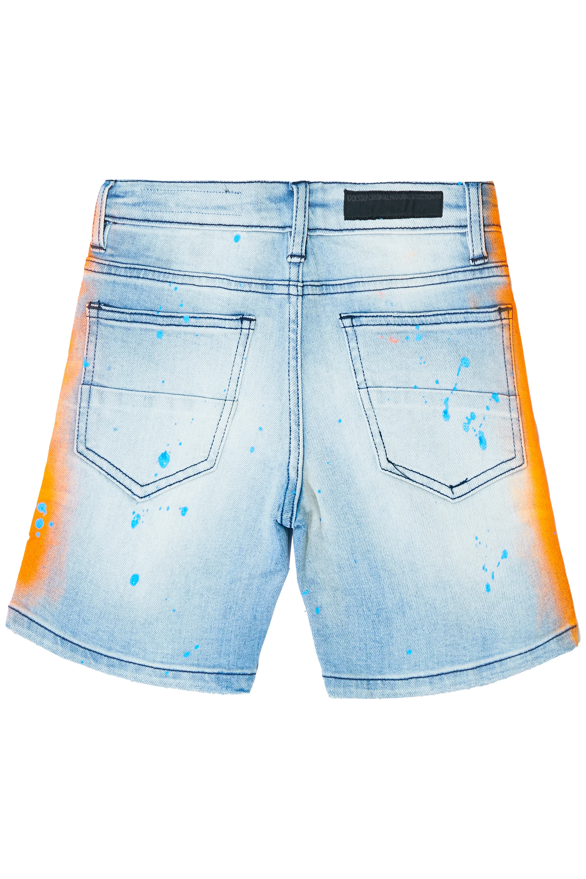 Kids Brum Short-Orange - Image 3