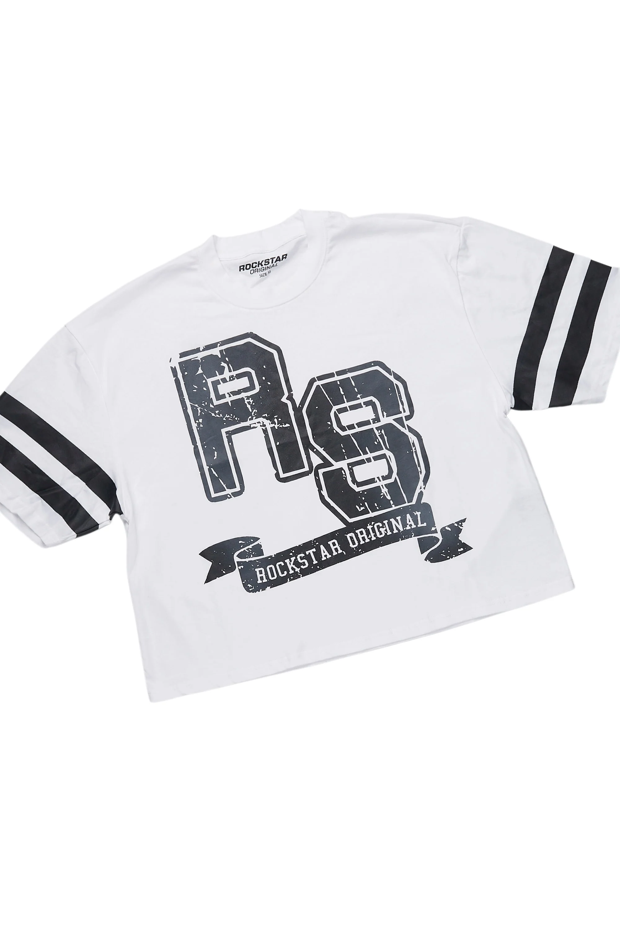 Tenita White/Black T-Shirt Short Set - Image 4