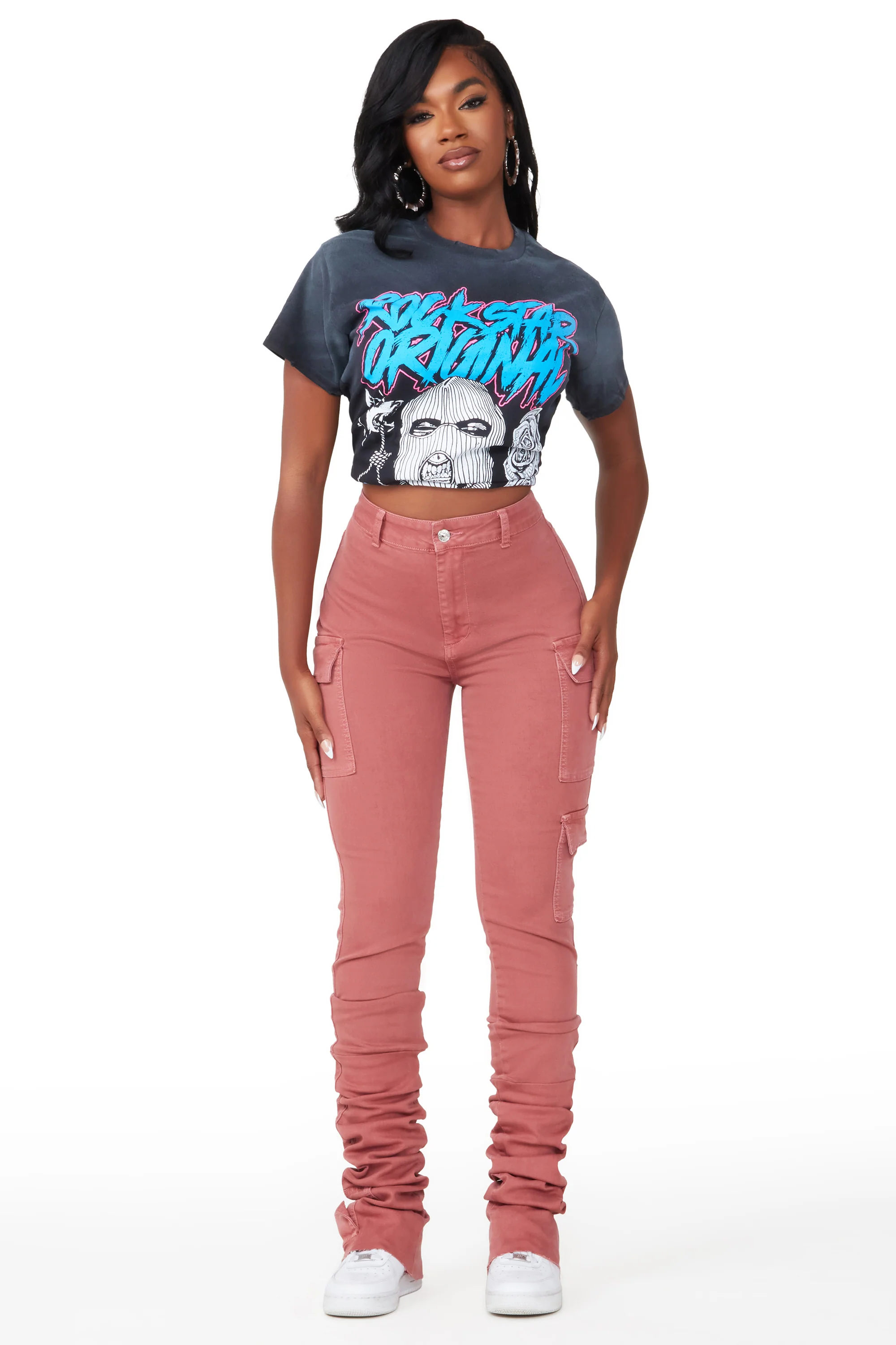 No Face No Case Black Oversized Tee - Image 6